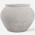 Floreana Round Vase - White