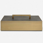 Wessex Box - Brass / Gray