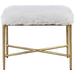 Charmed Bench - Soft Gold / Cream