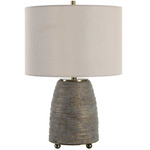 Gorda Table Lamp - Bronze / Beige