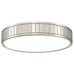 Madison Color-Select Ceiling Flush Light - Brushed Nickel / Frosted