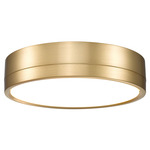 Algar Color-Select Ceiling Flush Light - Modern Gold / Frosted