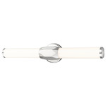Cooper Color-Select Bathroom Vanity Light - Brushed Nickel / Frosted