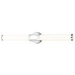 Cooper Color-Select Bathroom Vanity Light - Chrome / Frosted