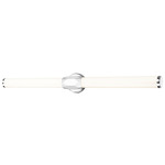 Cooper Color-Select Bathroom Vanity Light - Chrome / Frosted