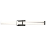 Harrison Color-Select Bathroom Vanity Light - Matte Black / Frosted