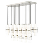 Cayden Linear Multi Light Pendant - Brushed Nickel