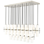 Cayden Linear Multi Light Pendant - Brushed Nickel