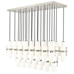 Cayden Linear Multi Light Pendant - Brushed Nickel