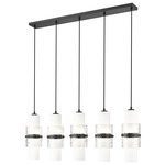 Cayden Linear Multi Light Pendant - Matte Black