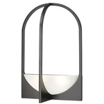 Devon Wall Sconce - Matte Black / Sand Blast