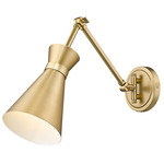 Soriano Arm Wall Sconce - Modern Gold