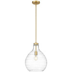 Bon Air Pendant - Modern Gold / Clear