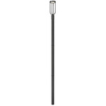 Leland Outdoor Color-Select Burial Pole Light - Black