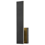Stylet Tall Color-Select Outdoor Wall Light - Sand Black / White