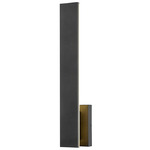 Stylet Tall Color-Select Outdoor Wall Light - Sand Black / White