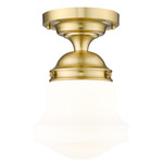 Vaughn Ceiling Light - Luxe Gold / Matte Opal