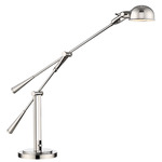 Grammercy Park Table Lamp - Polished Nickel