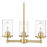 Thayer Chandelier - Luxe Gold / Clear