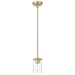 Thayer Mini Pendant - Luxe Gold / Clear