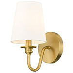 Gianna Wall Sconce - Modern Gold / White