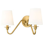 Gianna Wall Sconce - Modern Gold / White