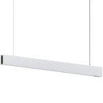 Lithe Linear 2-Sided Pendant - Natural Anodized