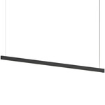 Lithe Linear 2-Sided Pendant - Textured Black