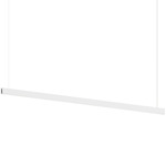 Lithe Linear 2-Sided Pendant - Textured White