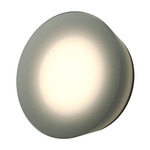 Mist Round Wall / Ceiling Light - Textured White / Moss