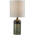 Marina Tall Table Lamp - Smoke / Light Grey