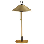 Kaden Table Lamp - Antique Brass / Black