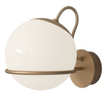 Model 237/238 Wall Sconce - Champagne / Opaline