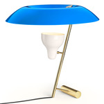 Model 548 Table Lamp - Azure / Polished Brass