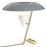 Model 548 Table Lamp - Grey / Polished Brass