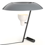 Model 548 Table Lamp - Grey / Dark Burnished Brass