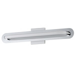 Loop Wall Light - Polished Chrome / White