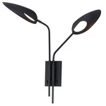 Marsh Swing Arm Wall Sconce - Black