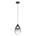 Dewdrop Pendant - Black / Smoke