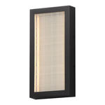 Highlander Outdoor Wall/ Ceiling Light - Black / Clear