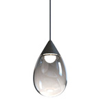 Dewdrop Pendant - Black / Smoke