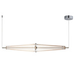 Quasar Linear Pendant - Polished Chrome