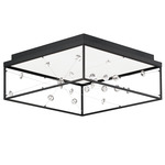 Entanglement Ceiling Light - Black / Crystal