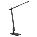 P081 Touch Desk Lamp w/ Charging Port - Coal