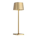 P1665 Portable Touch Table Lamp - Brass
