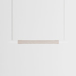 Bennington Up / Down Linear Pendant - White Oak / White