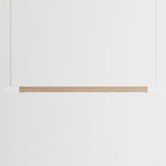 Bennington Up / Down Linear Pendant - Natural Oak / White