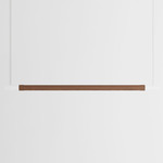 Bennington Up / Down Linear Pendant - Walnut / White