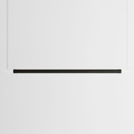 Bennington Up / Down Linear Pendant - Black Oak / White