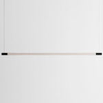 Bennington Up / Down Linear Pendant - White Oak / Black